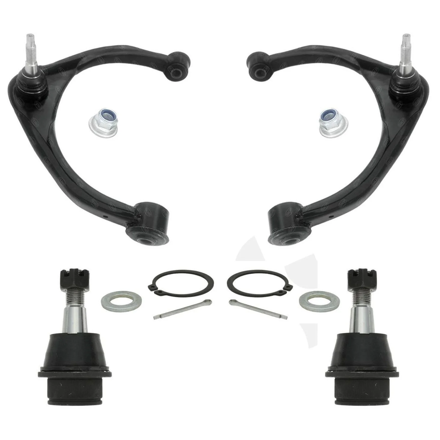 Teledu Upper Control Arm Bushings Lower Ball Joint For 1500 09-12 Ram 1500 Rear Wheel