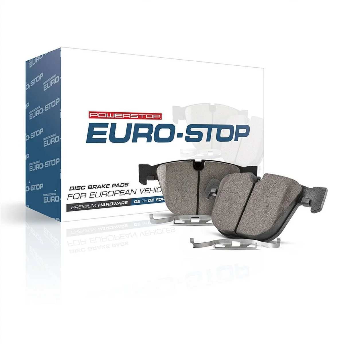 Powerstop ESP1403 PSBESP1403 EURO-STOP ECE-R90 CERTIFIED BRAKE PADS Fits 2013 Volkswagen Passat