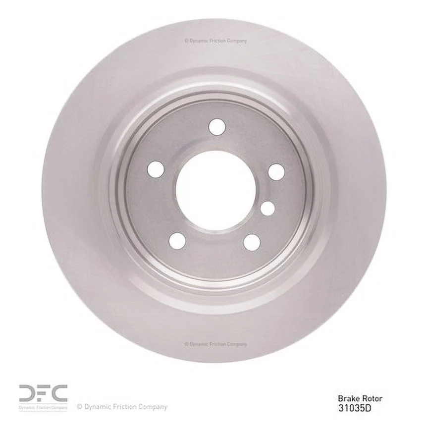 Rear Right Dynamic Friction Company Disc Brake Rotor 600-31035D (1) For 1995-1999 BMW M3, 1998-2002 BMW Z3