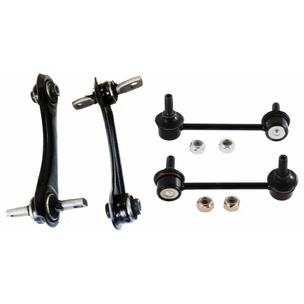 4pc Suspension Kit For Honda 97-01 CR-V Rear Control Arms Sway Bar Ends