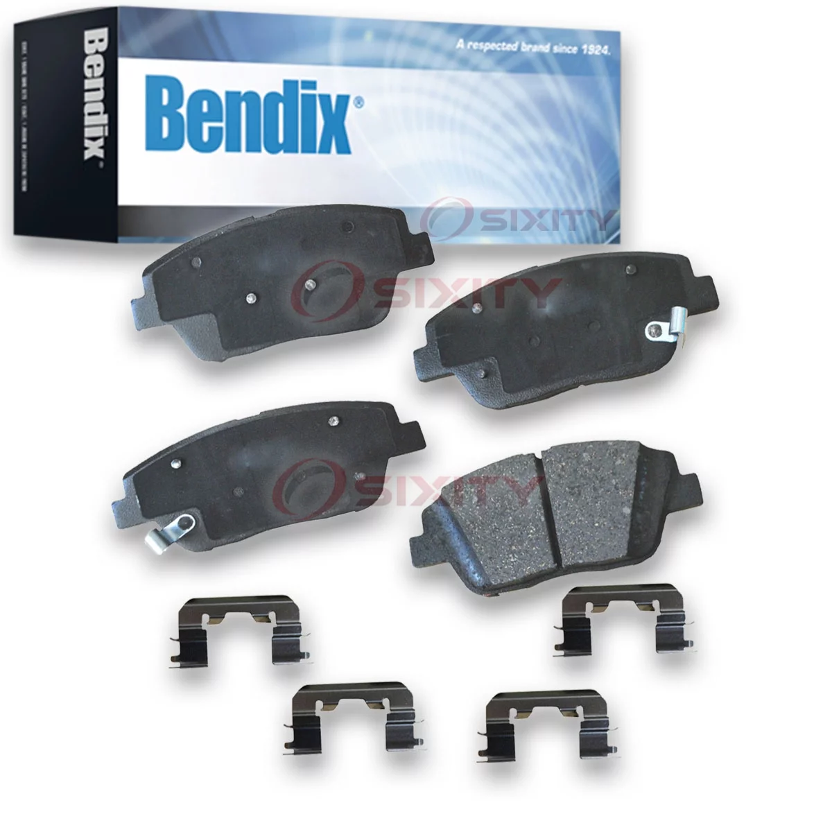 Bendix Brakes Disc Brake Pad Set Fits select: 2011-2014 HYUNDAI SONATA, 2011-2014 KIA OPTIMA