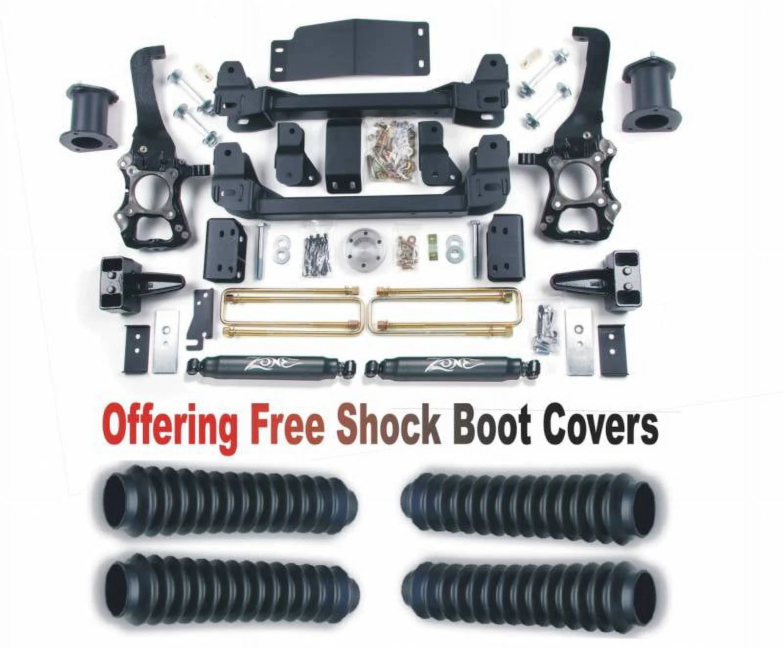 ZoneOffRoad 2014 Fits Ford F-150 4WD 6