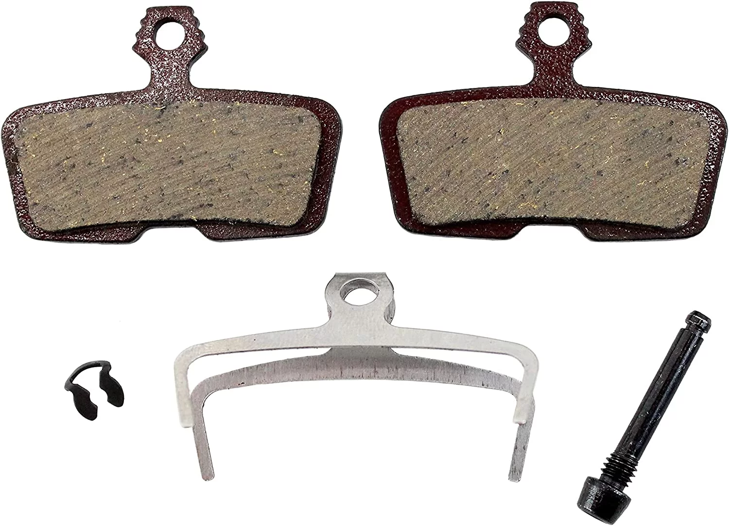 Disc Brake Pads - Organic Compound, Steel Backed, Quiet, For Code/Code R/Code RSC/Guide RE