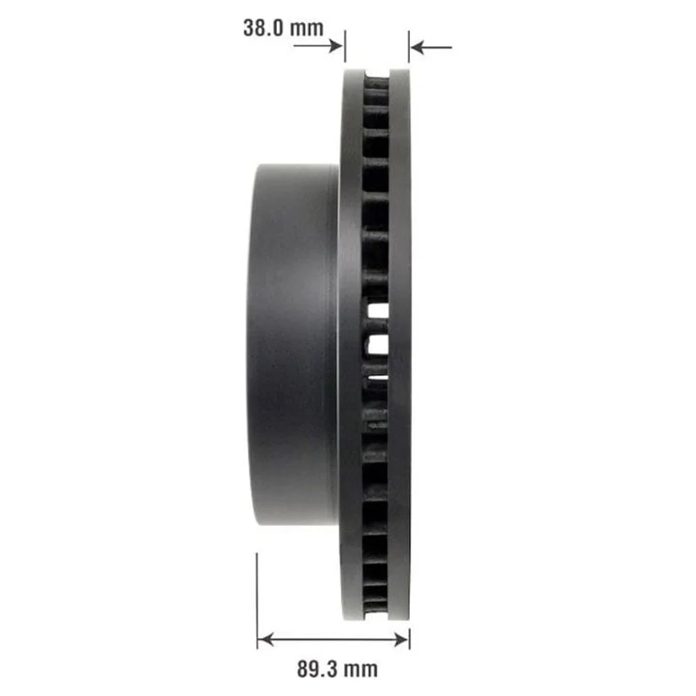 Goodyear Brakes 2144036GY AntiOx Automotive Vehicle Vented Front Brake Rotor