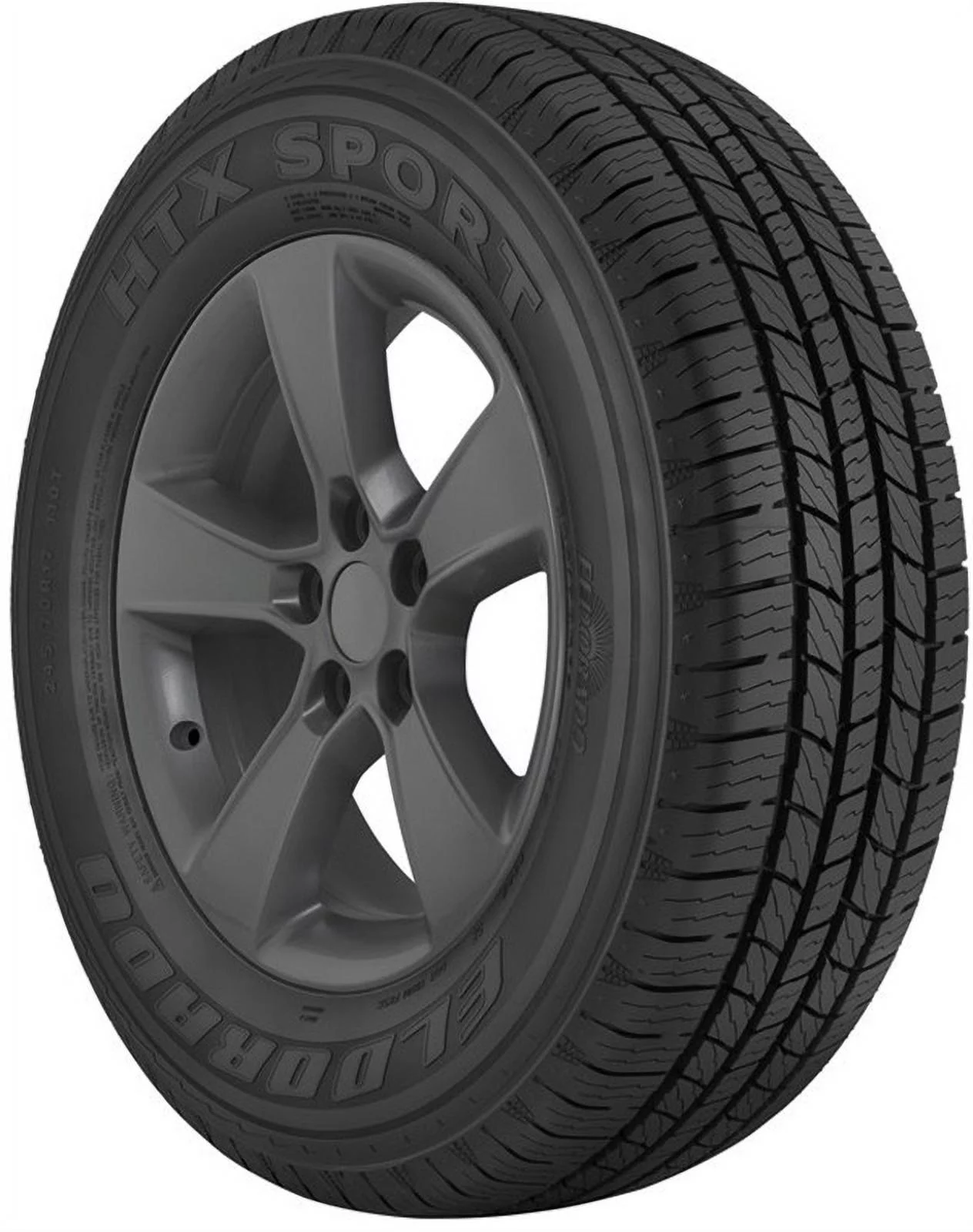 Eldorado HTX Sport 245/60R18 105 H Tire Fits: 2011-19 Ford Explorer XLT, 2016-21 Honda Pilot EX-L
