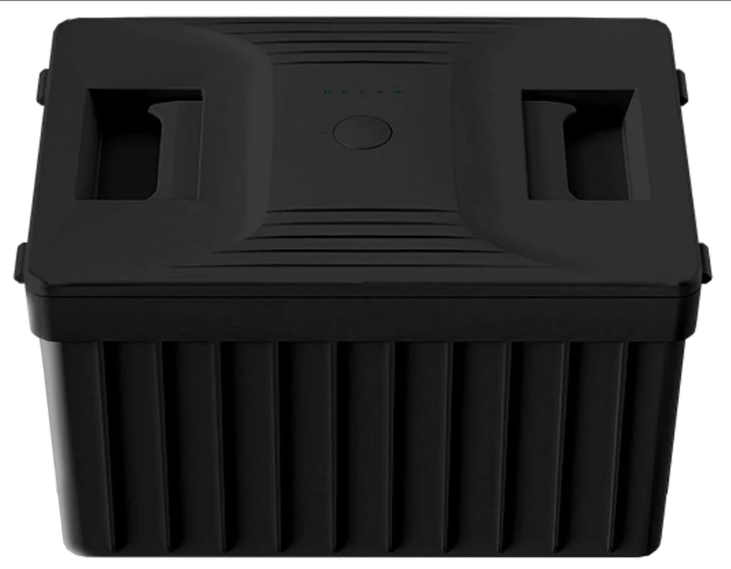 Simzlife Car Refrigerator, 12/24V DC and 120~240V AC, Portable Fridge Battery, 4.9 in W, 2.8 in H