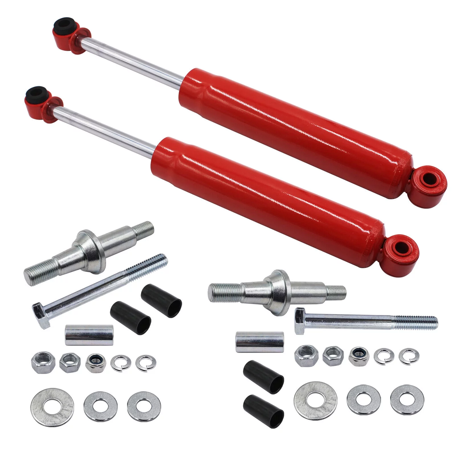 New 2 x Heavy Duty Steering Stabilizer Fits 87-06 Jeep Wrangler Grand Cherokee