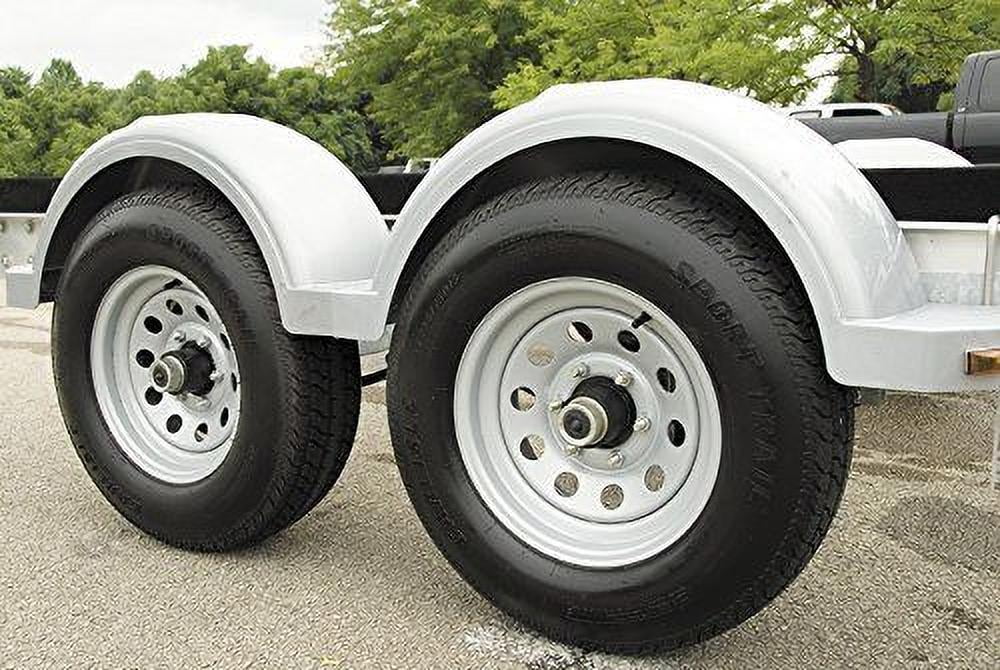 4 New Carlisle Sport Trail LH Bias Trailer Tires - 8-14.5 LRF 12PLY Rated
