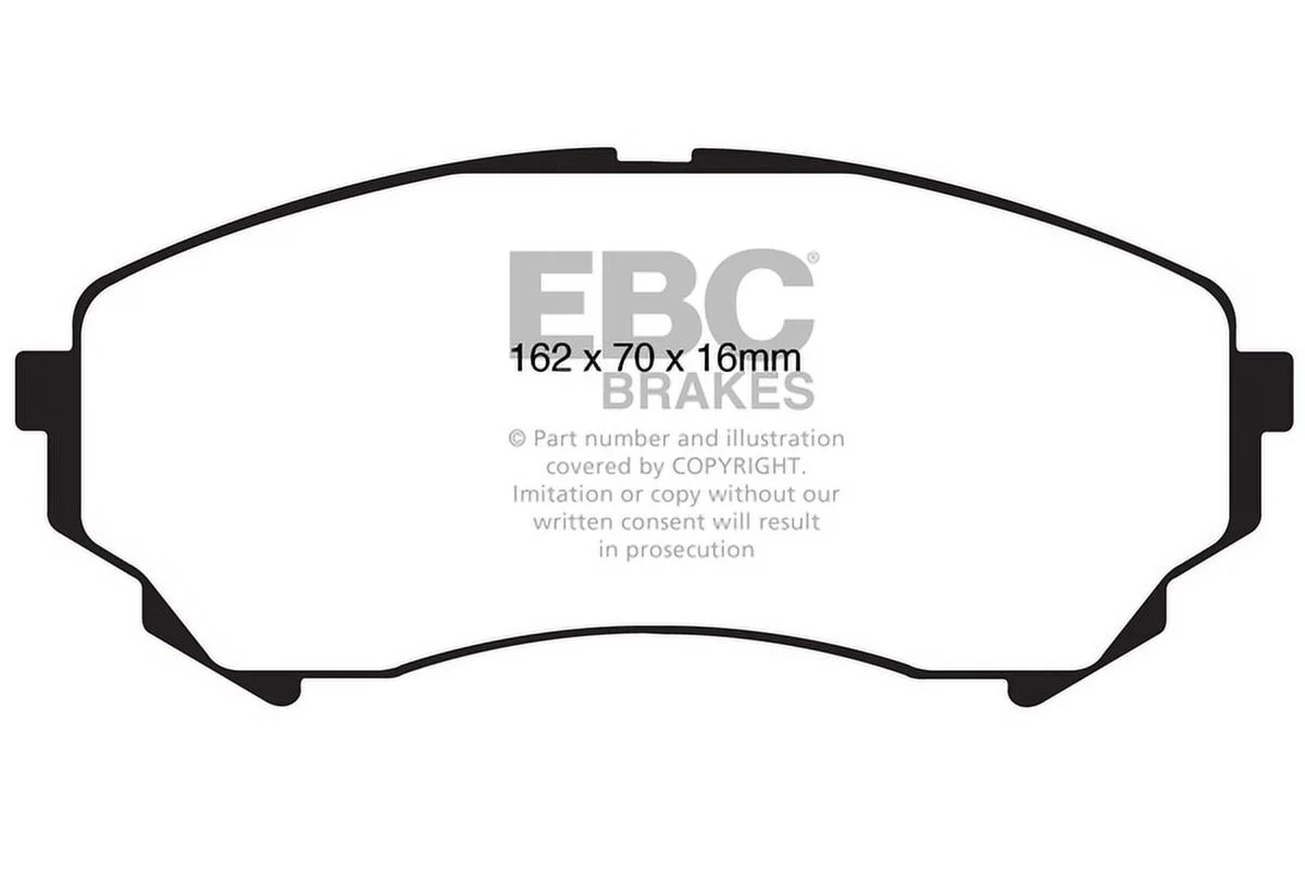 EBC Brakes Pad and Rotor Kit (DP31828C and USR7516) Fits select: 2008-2019 CADILLAC CTS