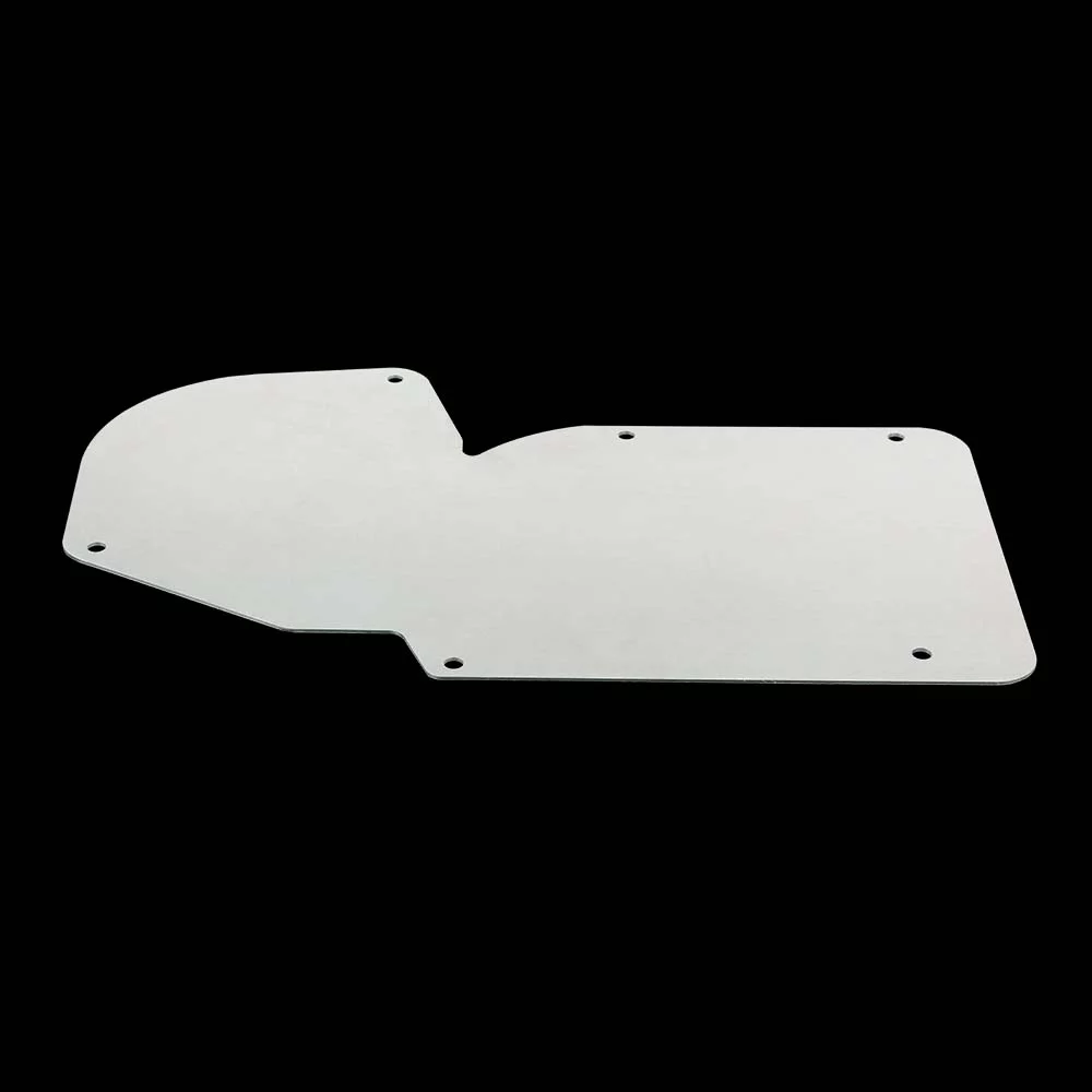 G-Plus A/C And Heater Delete Panel C3 Fit for 1968-1982 Corvette Silver