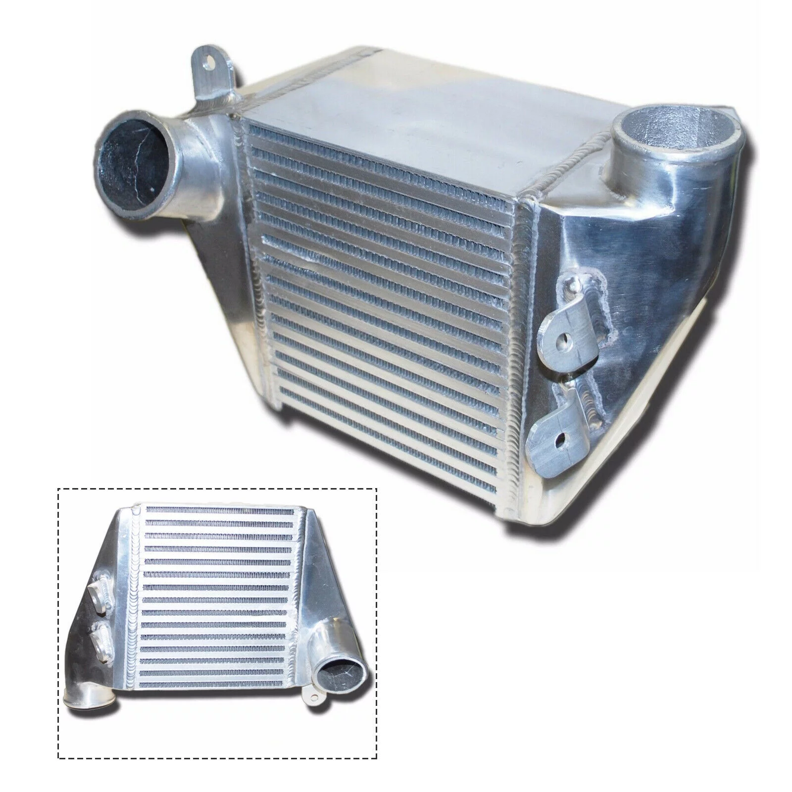 Upgrade Intercooler Replace for 1999-2004 VW GOLF Jetta MK4 1.8L Bolt Side Mount