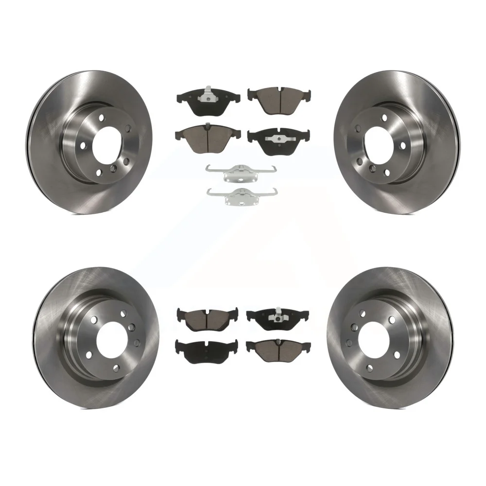Transit Auto - Front Rear Disc Brake Rotors And Ceramic Pads Kit For BMW 328i 323i K8C-101299