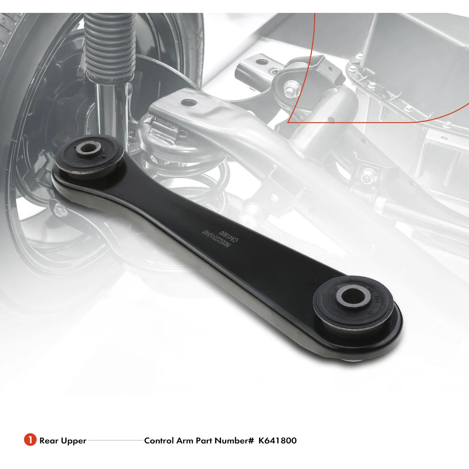 Teledu 1X Control Arm Rear Upper For 98-11 Crown Grand Marquis Marauder Town Car