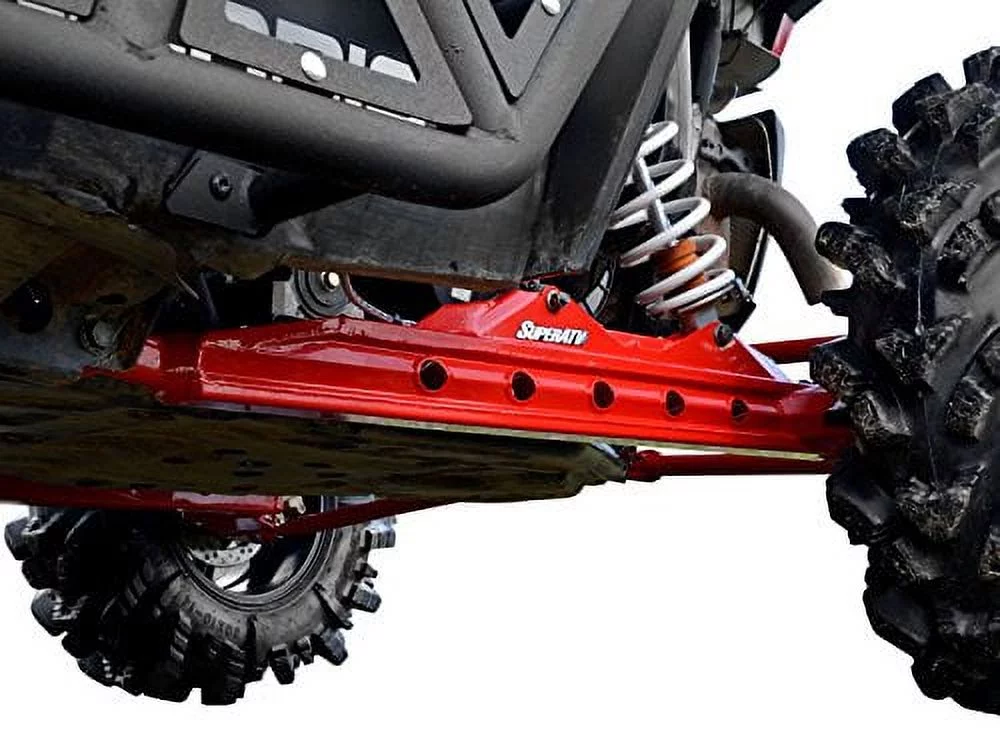 SuperATV Heavy Extended Duty Rear Trailing Arms for Polaris RZR XP 1000 / XP 4 1000 (2014+) | Red|RTA-P-RZR1K-001-03#SATV