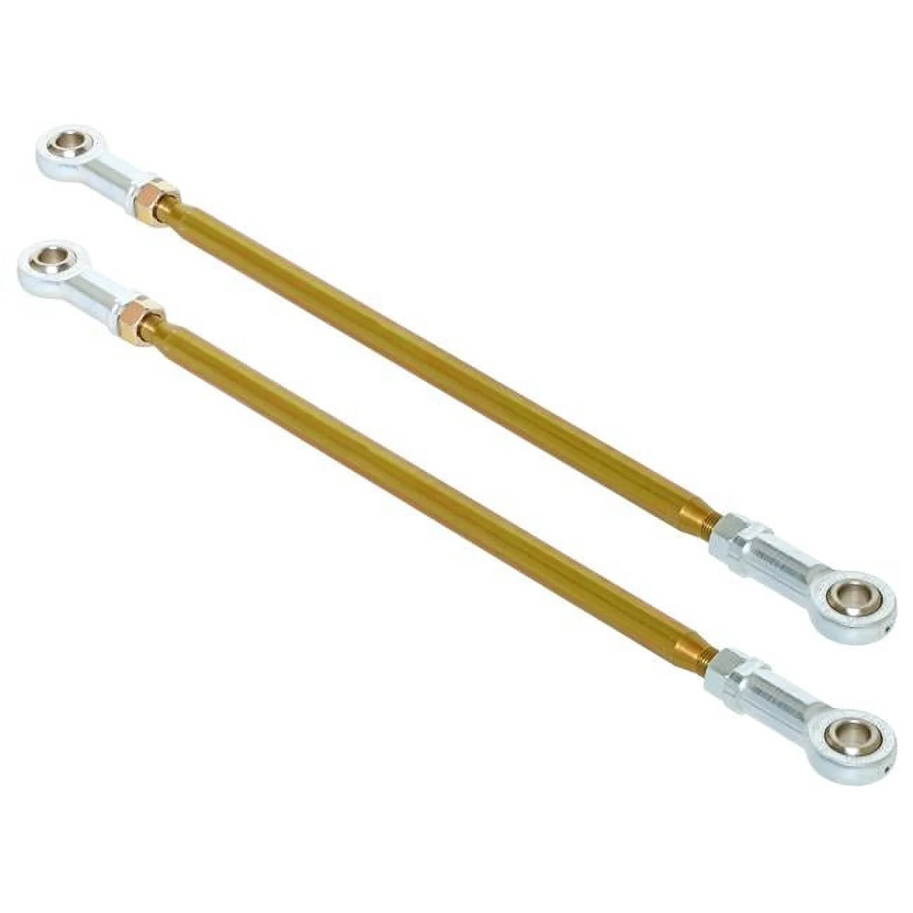 RockJock RJ-253200-101 Antirock Sway Bar End Links with Heims - Left Hand