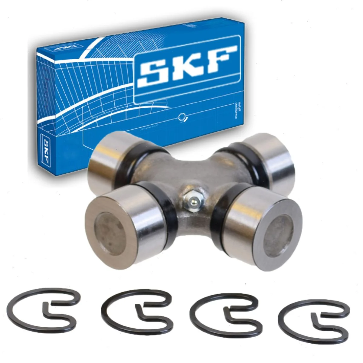 SKF Rear Universal Joint compatible with Toyota Tacoma 2.4L 2.7L 3.4L L4 V6 1995-2004