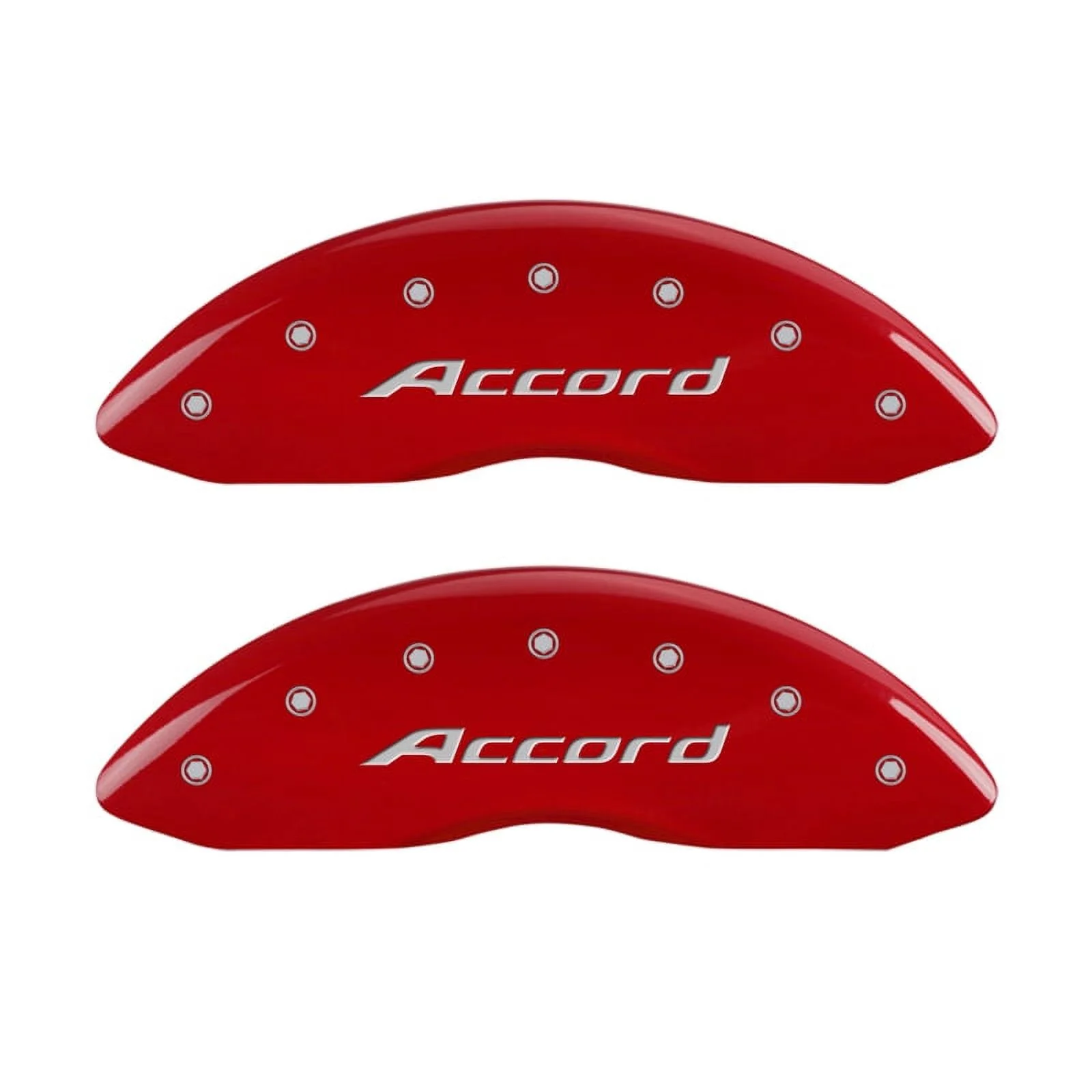 MGP Caliper Covers 20219SACCRD Accord Logo - Red Powder Coat - Set of 4 Fits select: 2016-2017 HONDA ACCORD SPORT