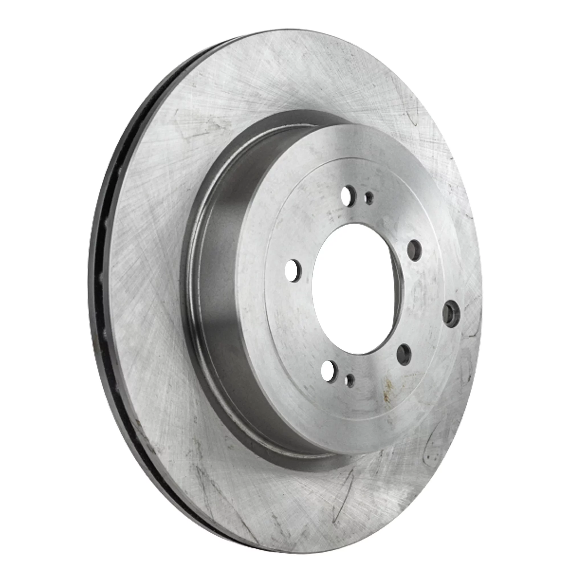 Rear Side Brake Disc Plain Surface Vented Pro-Line Series fits 2008-2015 Mitsubishi Lancer