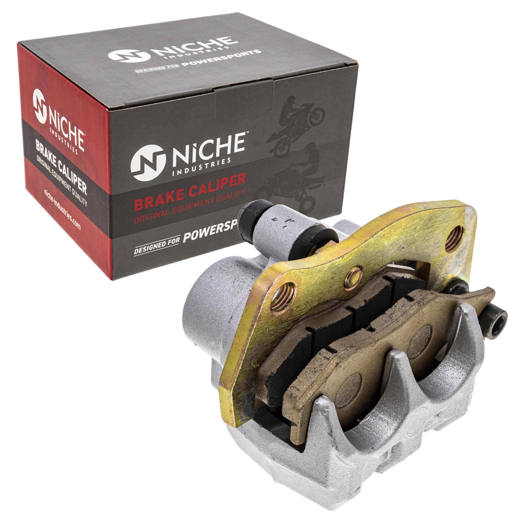 Niche Front Left Right Brake Caliper Pad Set for Yamaha Rhino 660 UTV MK1001233