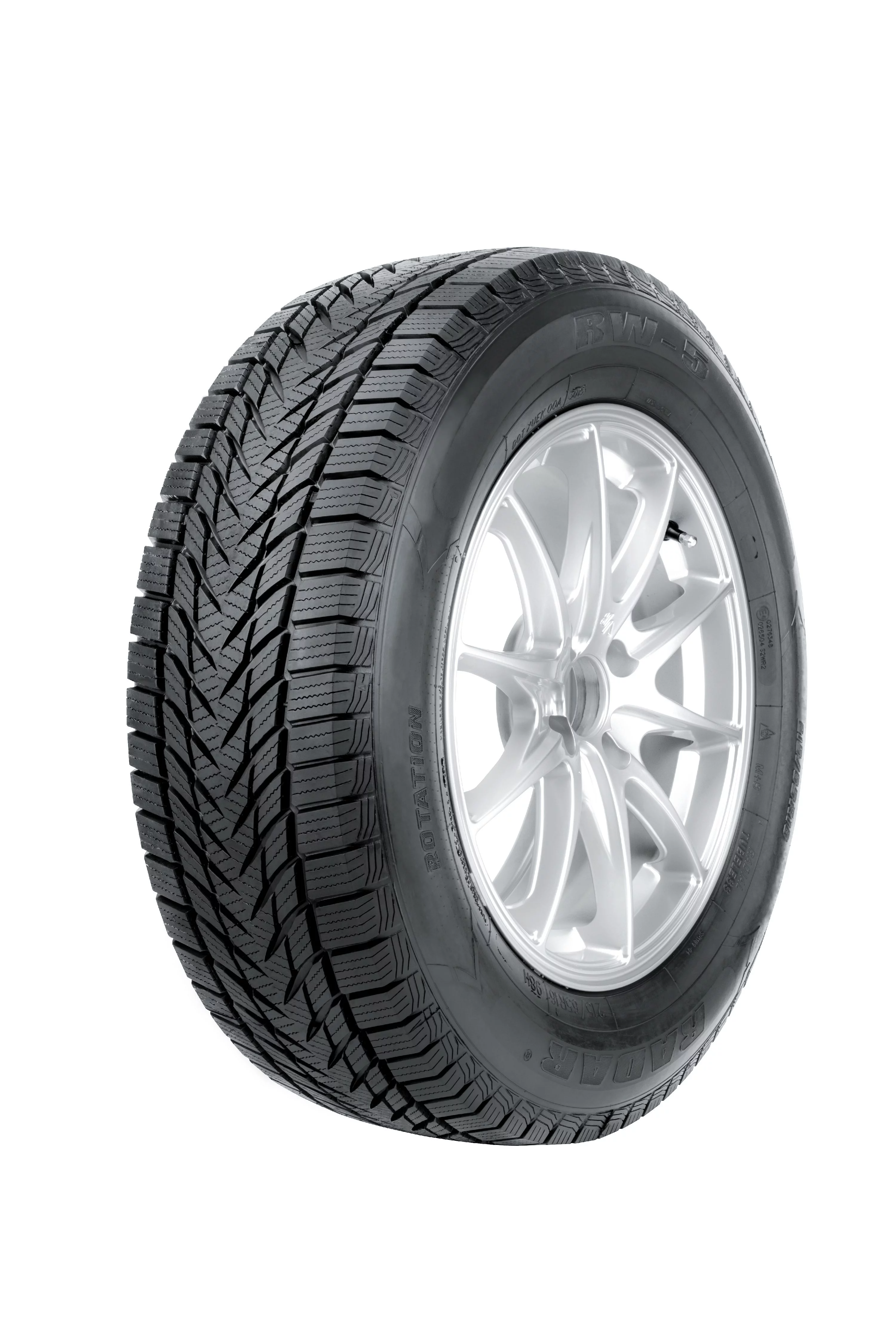 Radar RW-5 205/65R15 94H Passenger Tire Fits: 2006-07 Honda Accord LX, 2005 Honda Accord EX