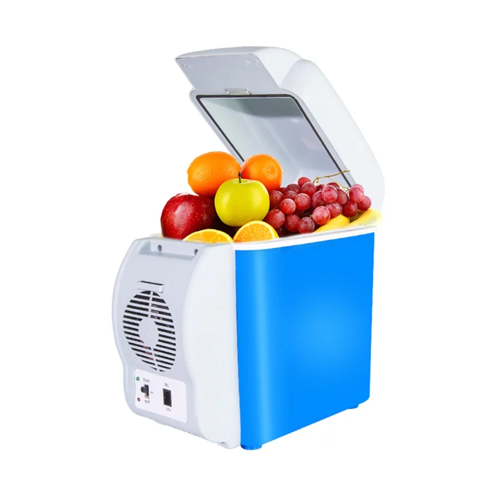Sprifallbaby 7.5 L Portable Car Refrigerator, Mini Cooling Heating Electronic Refrigerator, Car Accessories