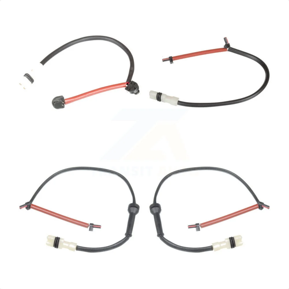 Mpulse Front Rear Disc Brake Pads Wear Sensor (2 Pack) For 2005 Porsche Boxster 3.2L w Steel Rotors KSE-100392