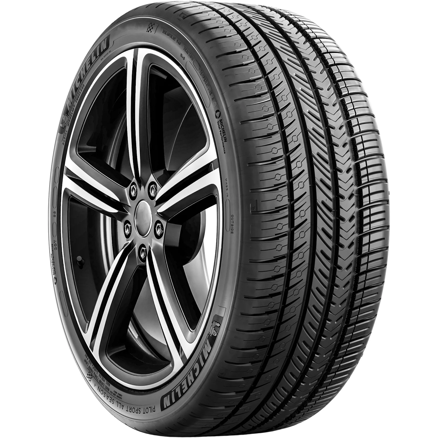 Michelin Pilot Sport All Season 4 All Season 255/45ZR20 105Y XL Passenger Tire