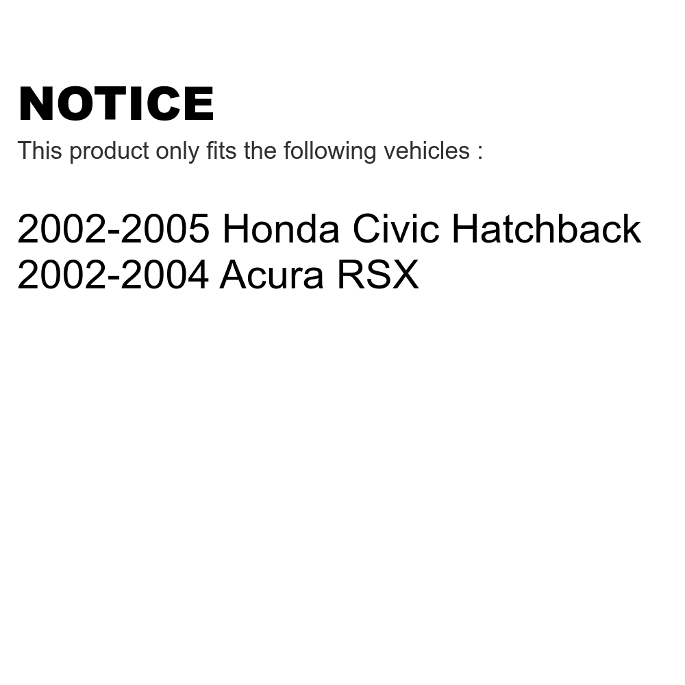 Front Lower Suspension Ball Joints Pair For Honda Civic Acura RSX KTR-101262