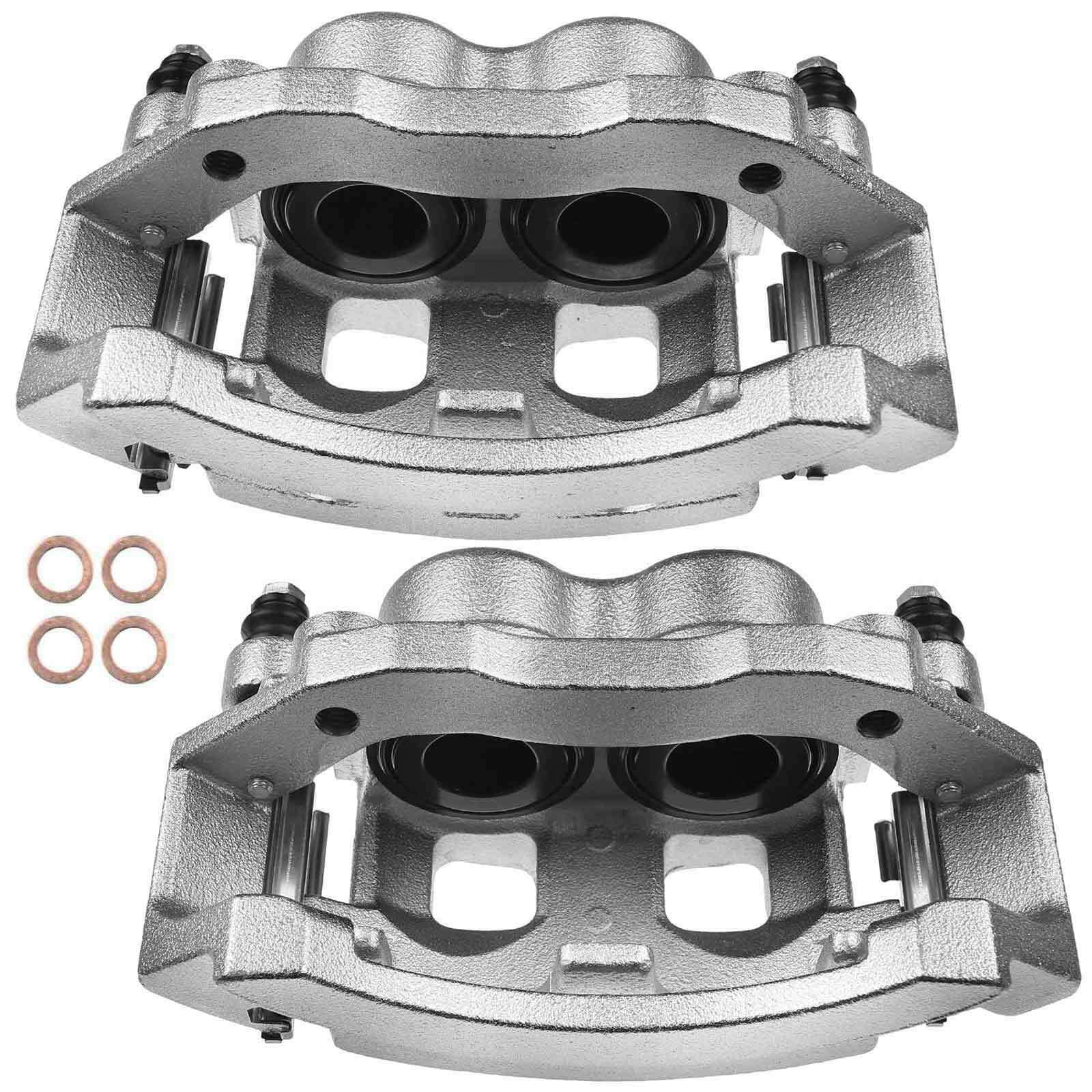 Set of 2pc Brake Caliper For 2000-2001 Dodge Ram 1500 Front Left & Right