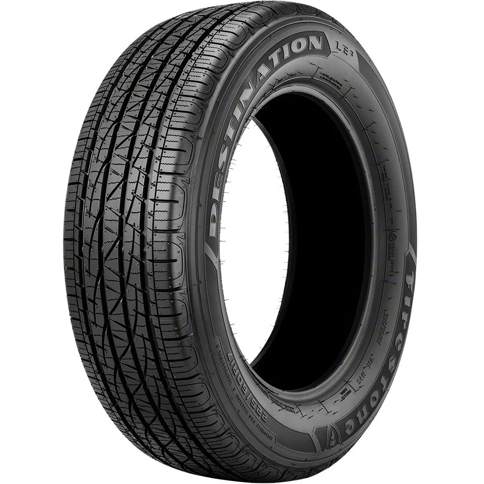 Firestone Destination LE2 255/55R19 111 H Tire Fits: 2017-20 Acura MDX Sport Hybrid, 2017-22 Audi Q7 Progressiv