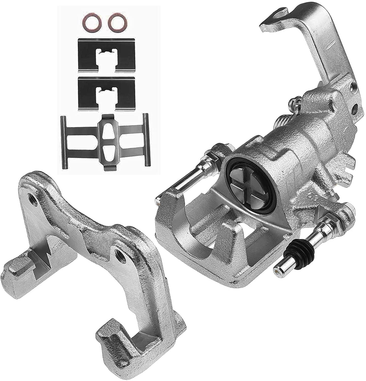 A-Premium Brake Caliper Assembly with Bracket Compatible with Honda Accord Hybrid 2005-2007 V6 3.0L Rear Side 2-PC Set