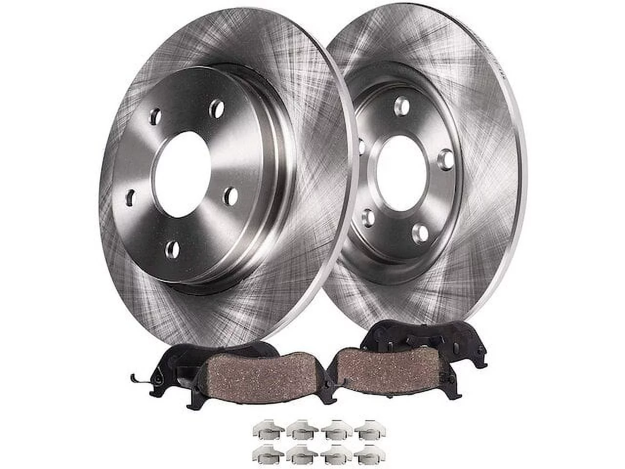 Rear Brake Pad and Rotor Kit - Compatible with 2000 - 2003 Ford F-150 2001 2002
