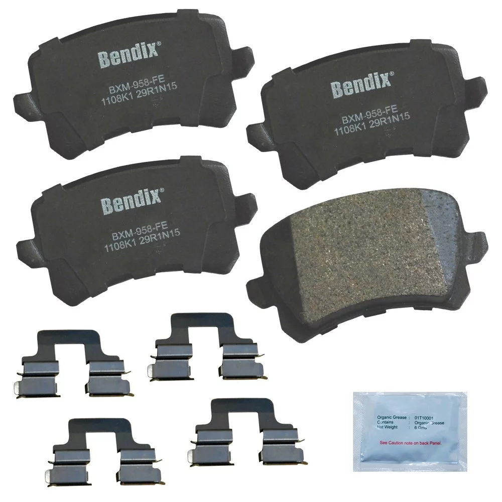Disc Brake Pad Set Fits select: 2009-2011 VOLKSWAGEN JETTA, 2009-2017 VOLKSWAGEN TIGUAN