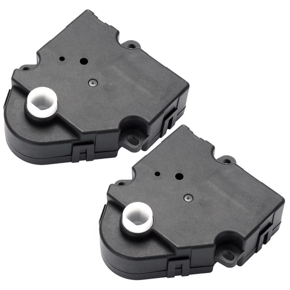 Pair A/C Temp Heater For Buick Cadillac Chevy GMC Truck Blend Door Actuator