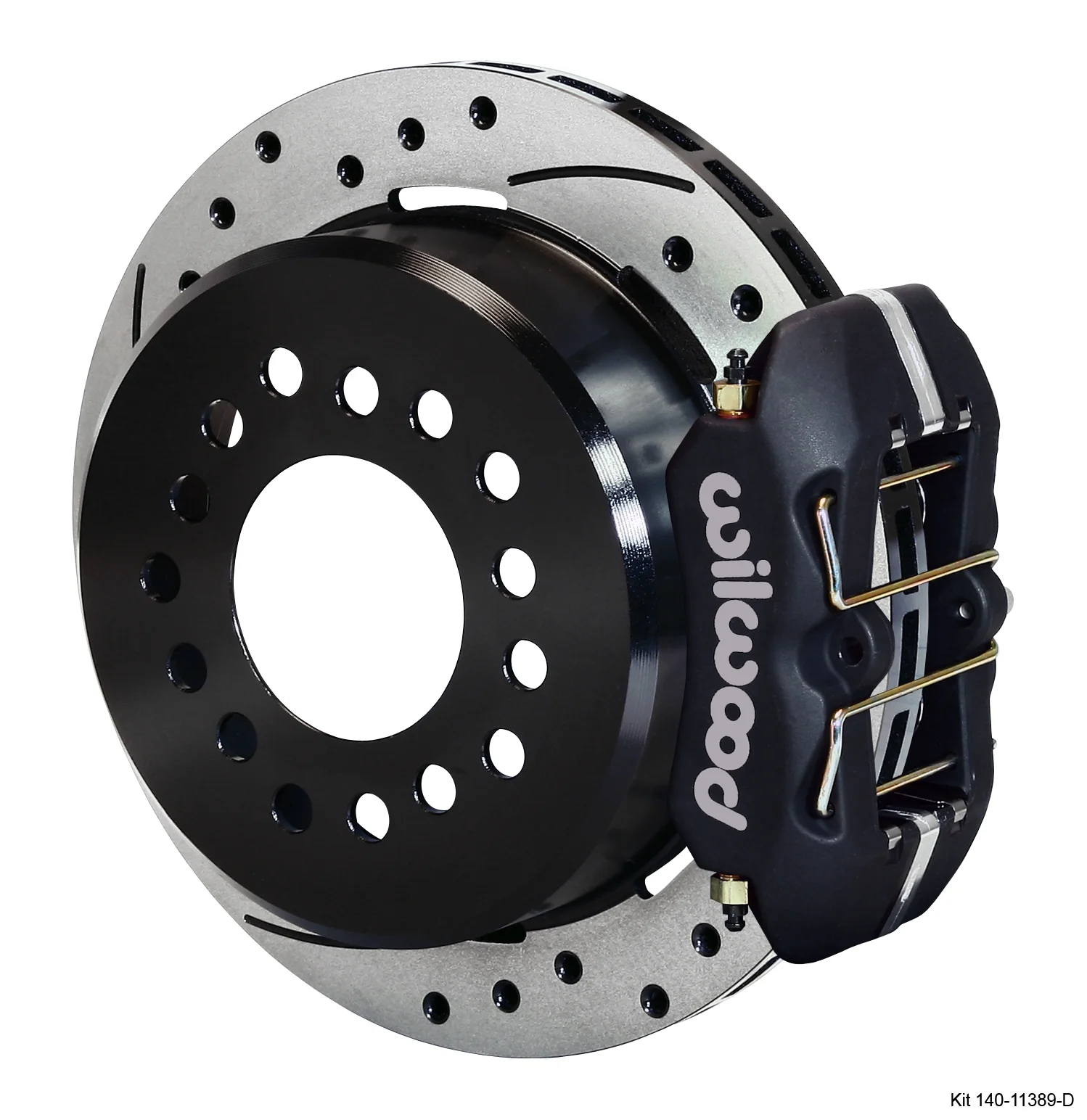 Wilwood Dynapro Low-Profile 11.00in P-Brake Kit Drilled New Big Ford 2.50in Offset