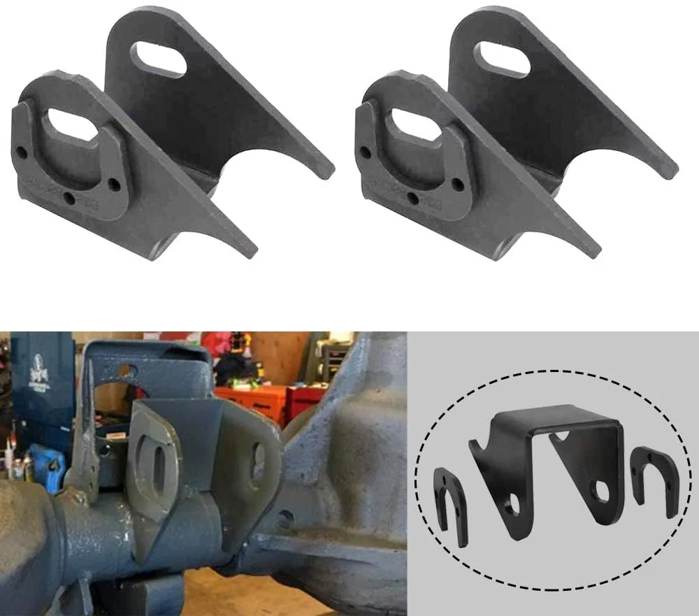NIXFACE Front Lower Control Arm Bracket Axle Side Mount Brackets for 84-06 Jeep TJ XJ ZJ MJ