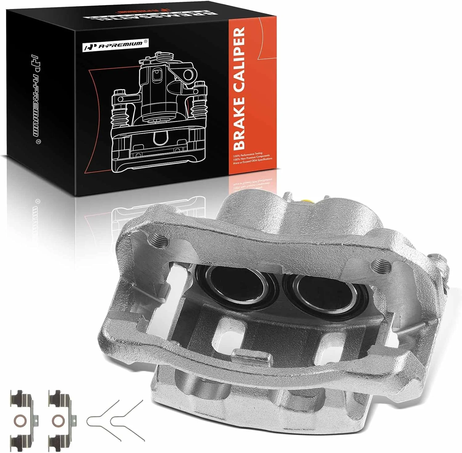 A-Premium Brake Caliper Assembly Compatible with Acura MDX 2003-2006 Front Passenger Side