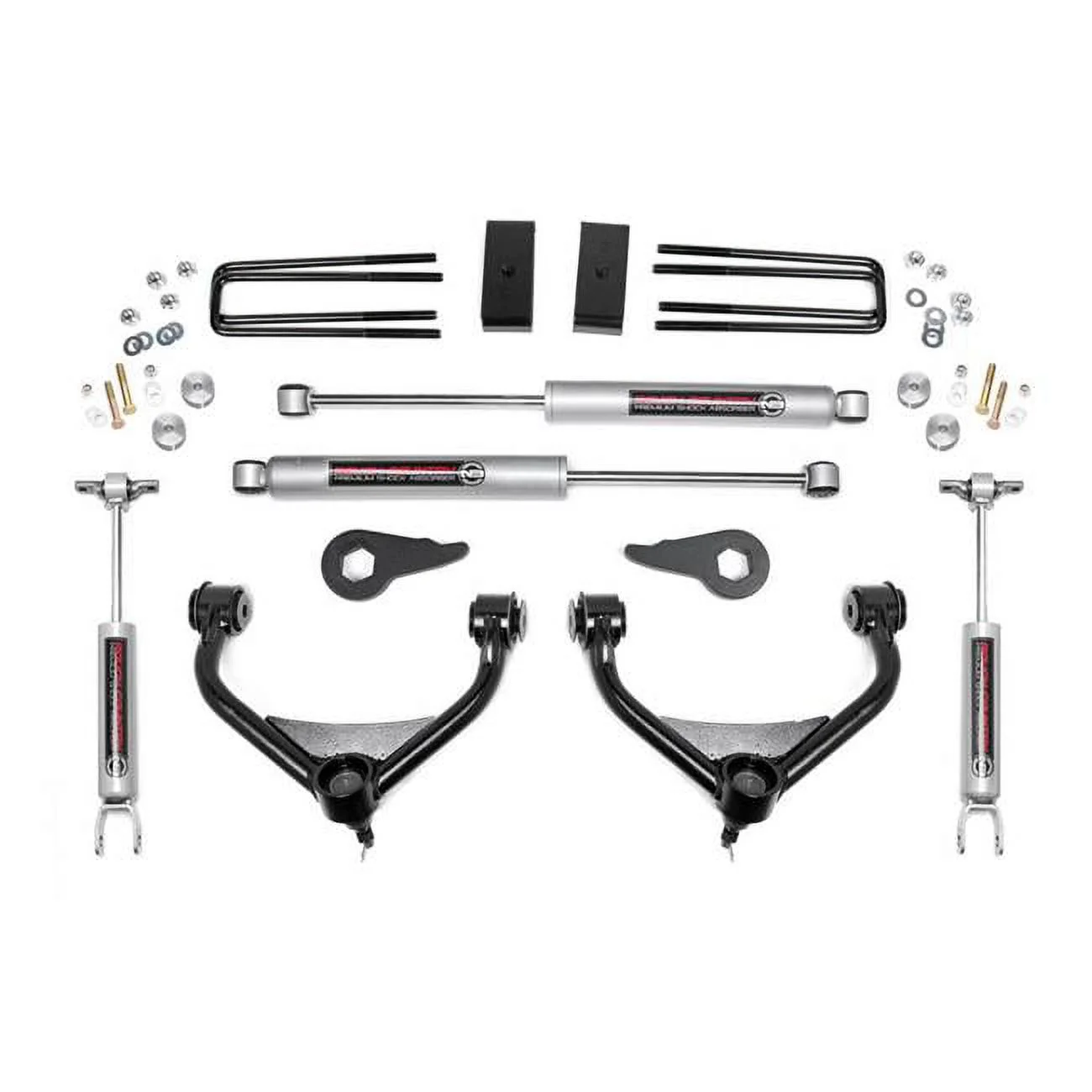 Rough Country RCS95920 3.5 in. Suspension Lift Kit for 2011-2017 GM P-U 2500