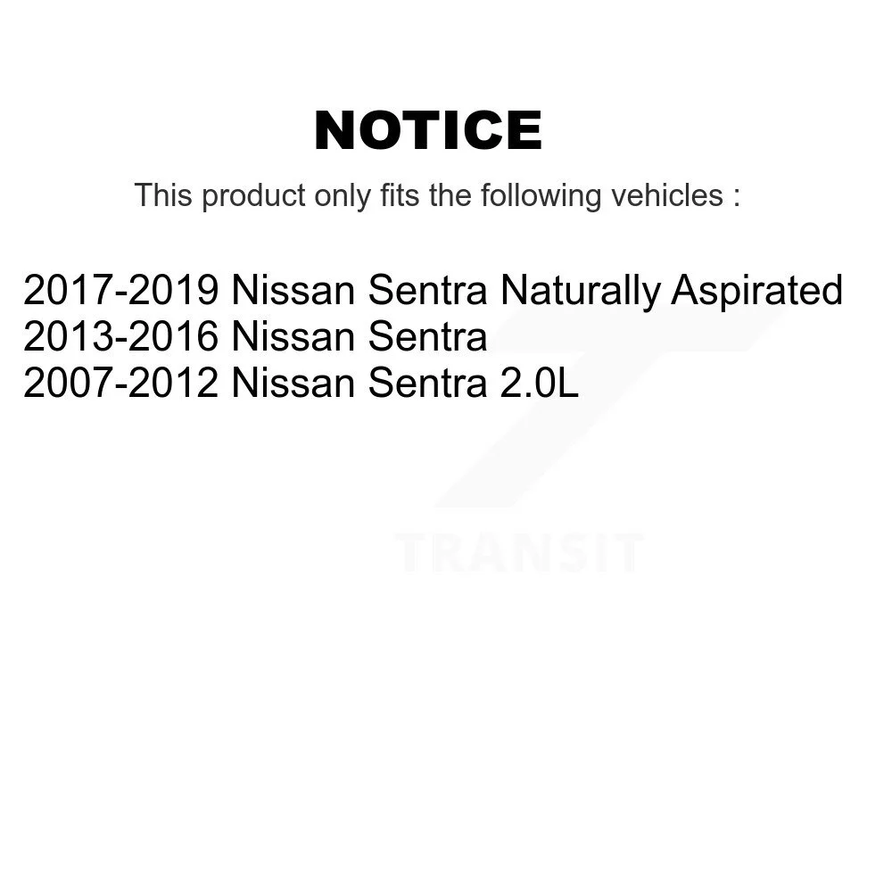 CMX Front Disc Brake Caliper Assembly Left Right Side (Driver Passenger) Kit For Nissan Sentra KBC-100196