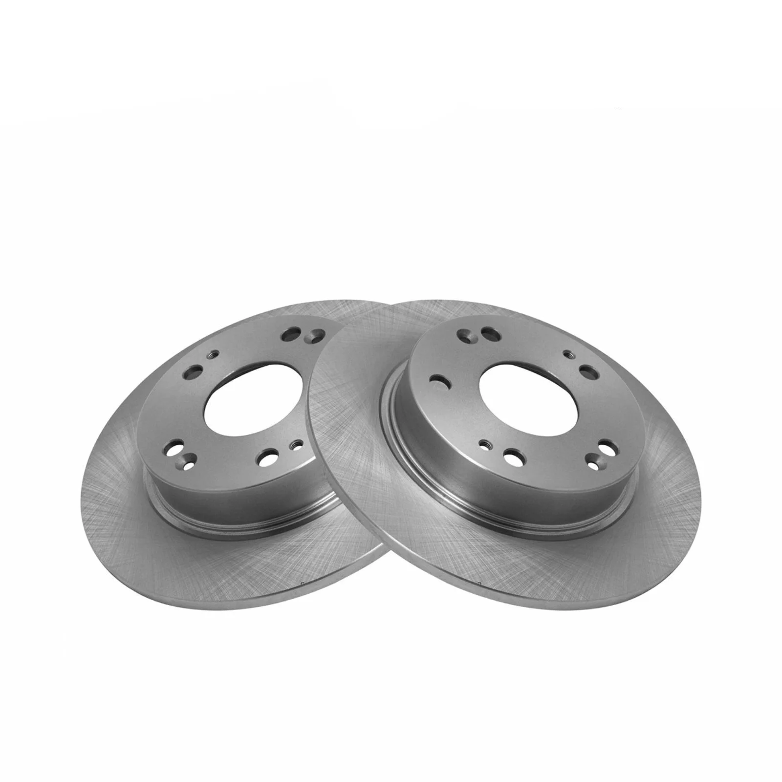 Teledu Back Rear Brake Rotor Pair Set of 2 For 2006-2011 Honda Civic SI EX