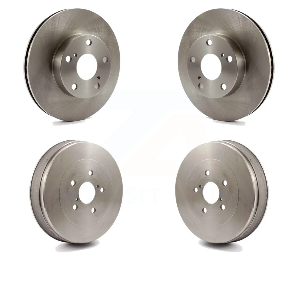 Front Rear Disc Brake Rotors Drums Kit For Toyota Tacoma With 5 Lug Wheels K8-102107