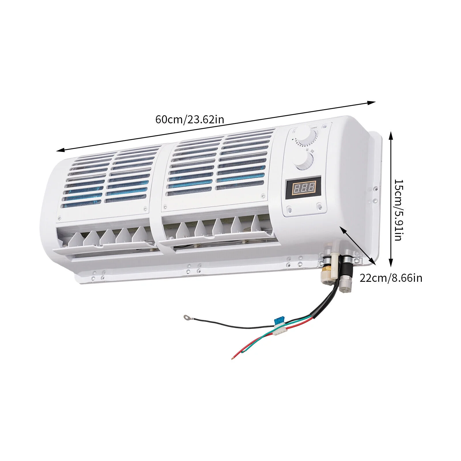12V Portable Car Hanging Air Conditioner for Car Caravan Bus Wall-Mounted Fan