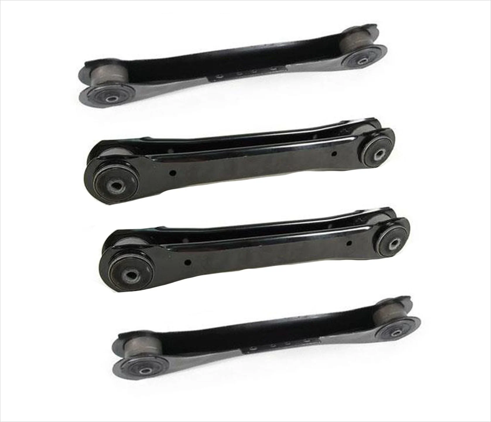 Rear Upper & Lower Control Arms With Bushings 4PCS 97-06 Fits Jeep Wrangler + TJ