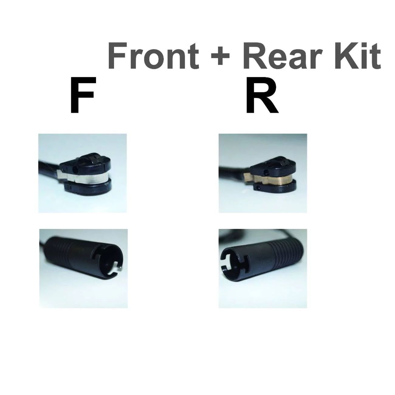 Teledu Mini Cooper R50 R52 R53 Brake Pad Wear Sensor Front+Rear 34356778175+34356761448