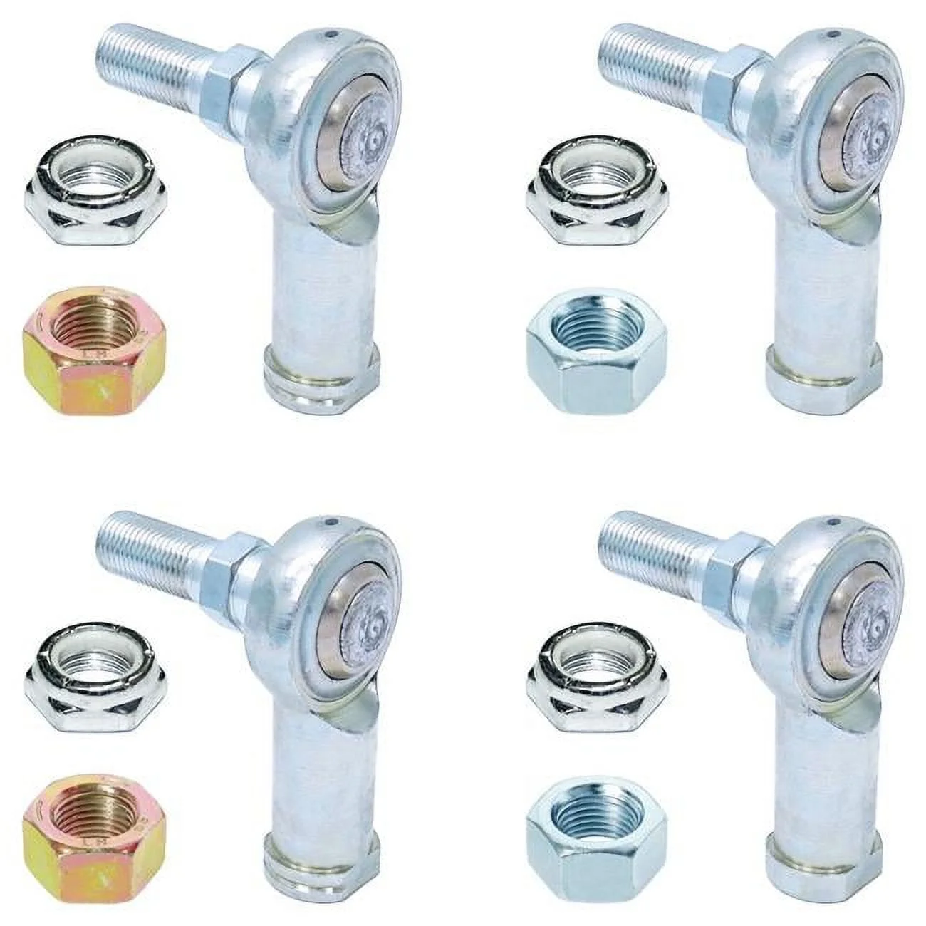 RockJock CE-99005RA Antirock Sway Bar End Link Heim Pack - Aluminum Arms