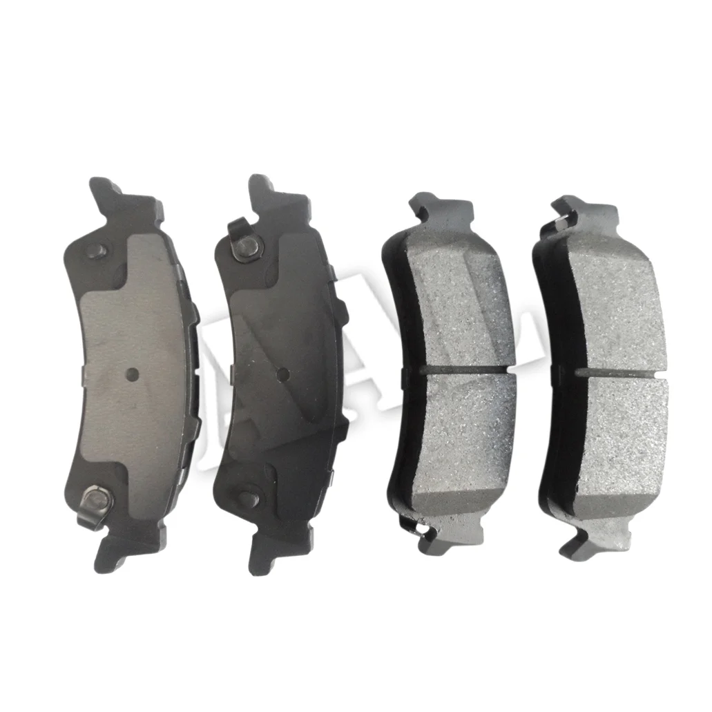 AAL Premium Ceramic Rear BRAKE PADS For 2003 2004 CHEVROLET SILVERADO 1500 (Complete set 4 pieces)