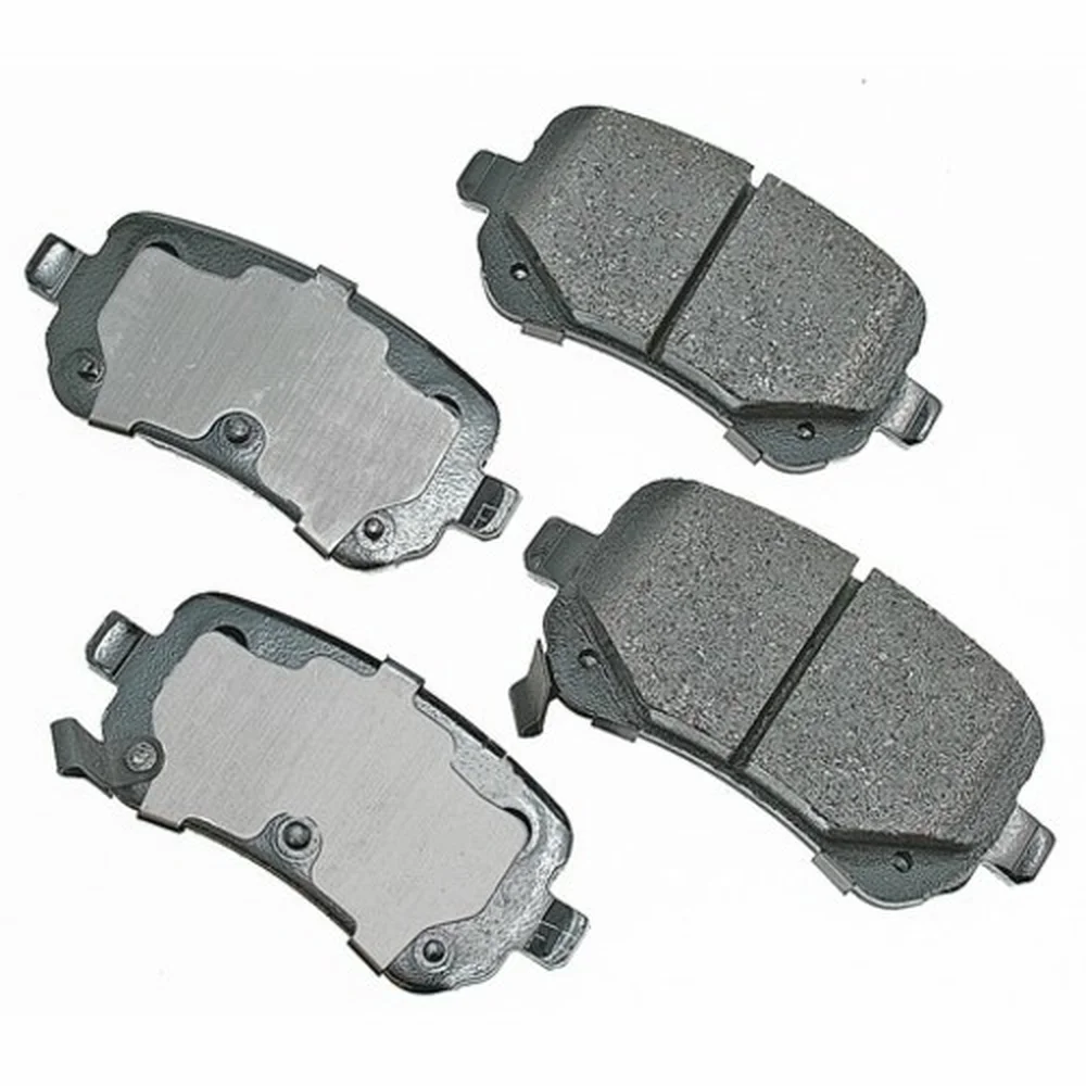 Akebono Pro-ACT Disc Brake Pad Set Fits select: 2008-2012 CHRYSLER TOWN & COUNTRY, 2008-2012 DODGE GRAND CARAVAN