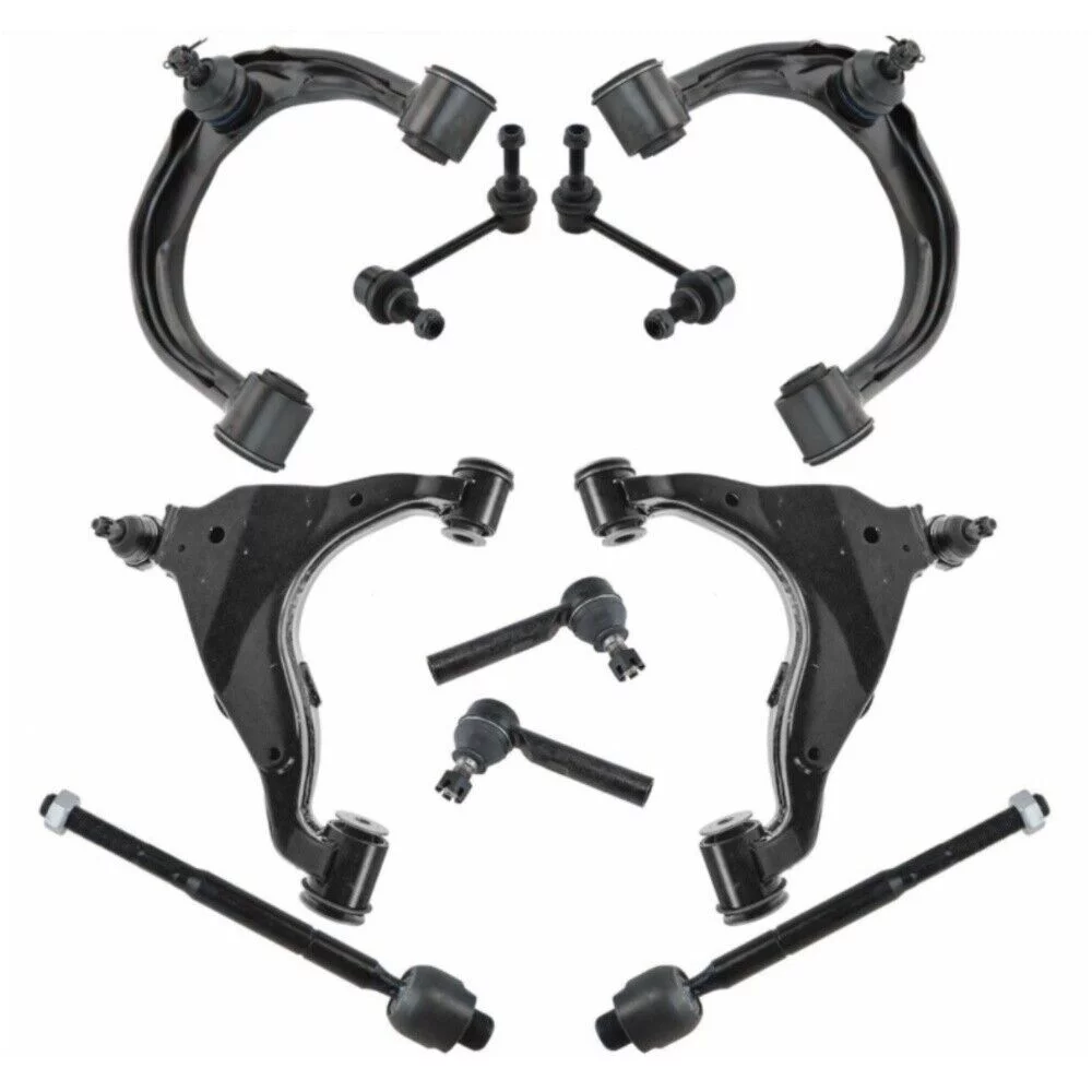 10pc Kit Control Arm Ball Joint Tie Rod Sway Bar Link LH For 4Runner GX470
