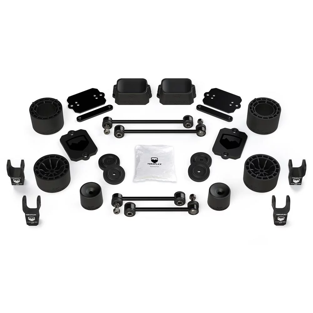 TeraFlex 2.5 Inch Performance Spacer Lift Kit with Shock Extensions - 1365205