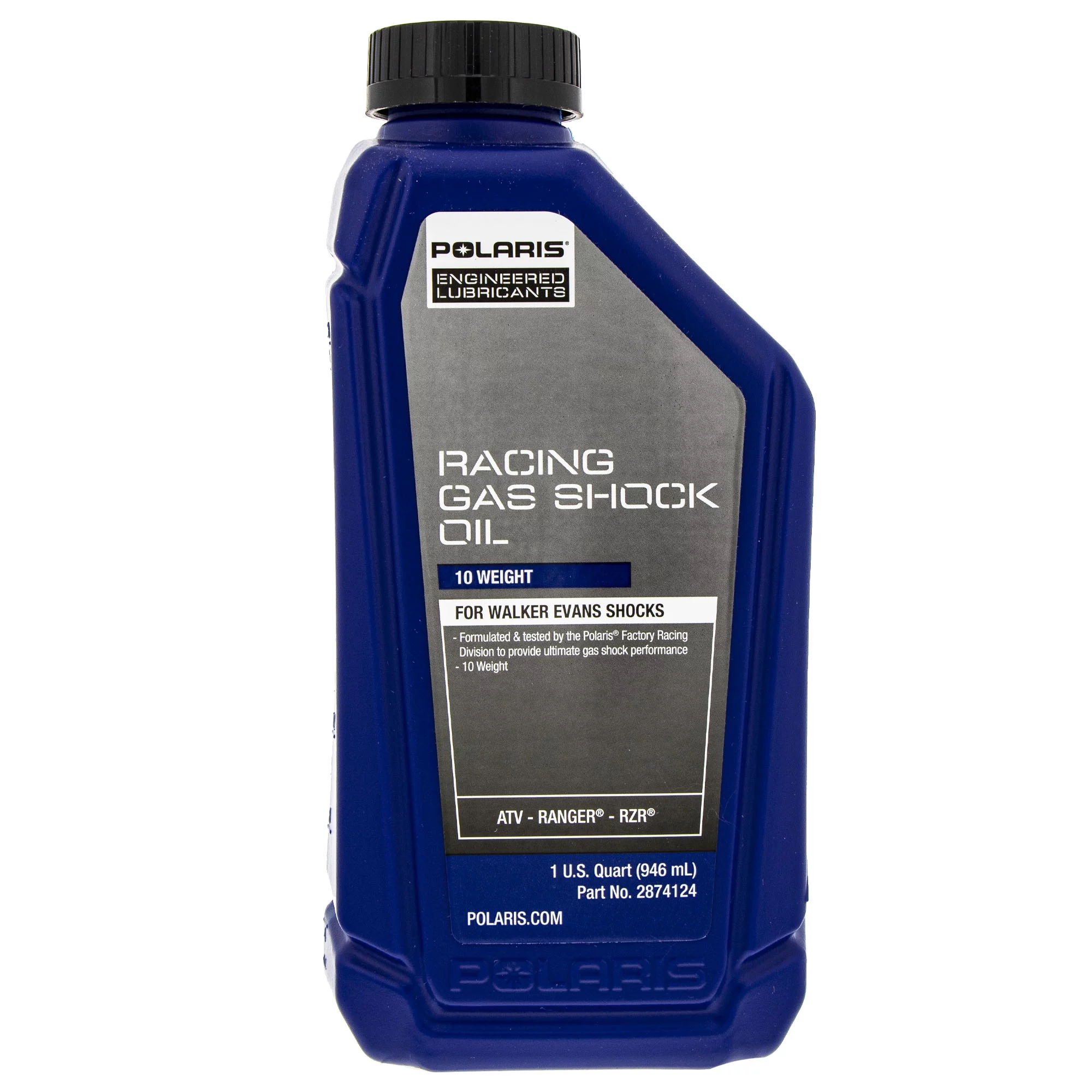 Polaris 2874124 Genuine OEM 1 Quart 10WT Racing Gas Shock Oil Walker Evans Shocks Ranger